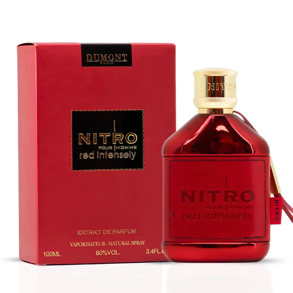 Nitro Red Intensely Pour Homme 100ml Extrait De Parfum Dumont